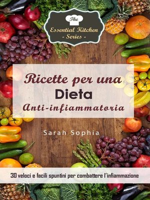 cover image of Ricette per una dieta anti-infiammatoria